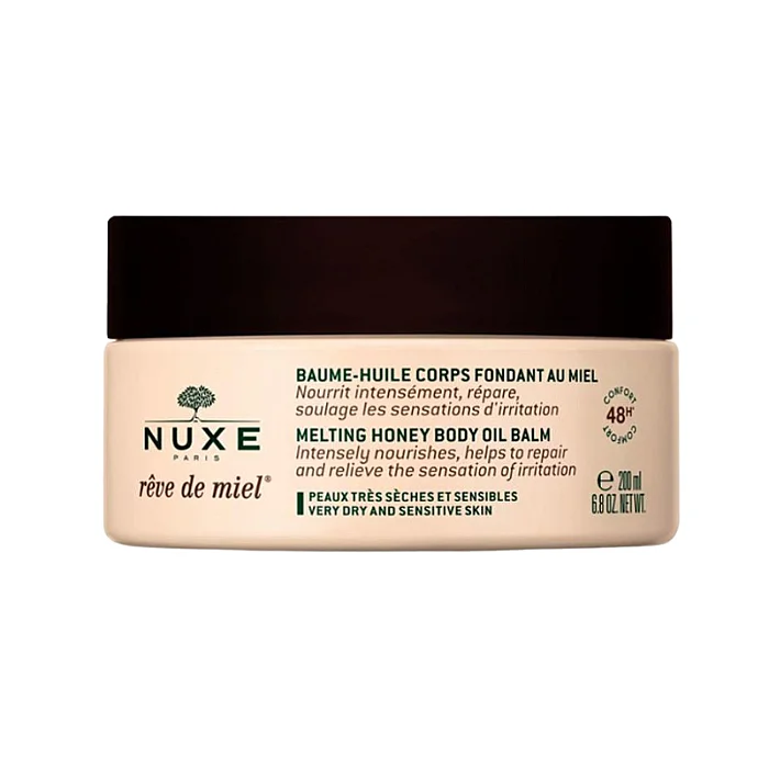 Balsam de corp cu ulei si miere pentru pielea foarte uscata sau sensibila Reve de miel Melting Honey Body Oil Balm