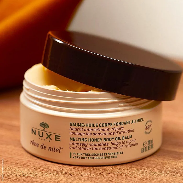 Balsam de corp cu ulei si miere pentru pielea foarte uscata sau sensibila Reve de miel Melting Honey Body Oil Balm