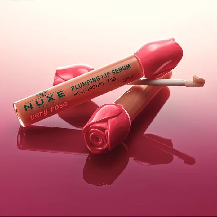 Ser volumizant pentru buze cu acid hialuronic Very rose Plumping Lip Serum
