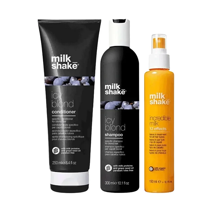 Set pentru par blond Icy Blond Trio