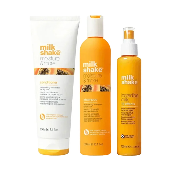 Set pentru hidratarea parului Moisture & More Trio