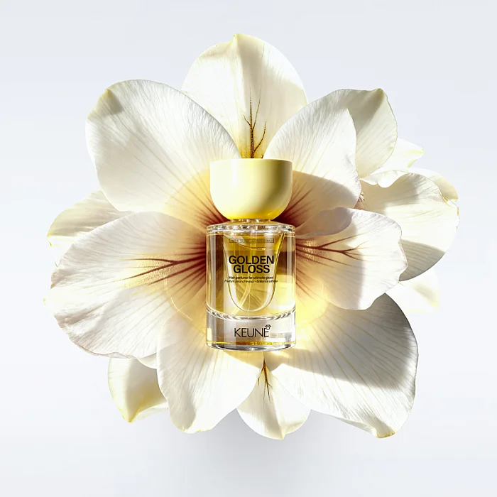 Parfum pentru par cu efect de stralucire Golden Gloss