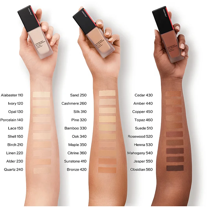 Fond de Ten cu efect Semi-Mat cu SPF 30 Synchro Skin Self-Refreshing Foundation