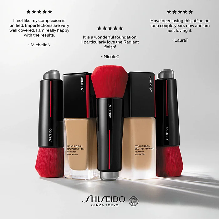 Fond de Ten cu efect Semi-Mat cu SPF 30 Synchro Skin Self-Refreshing Foundation